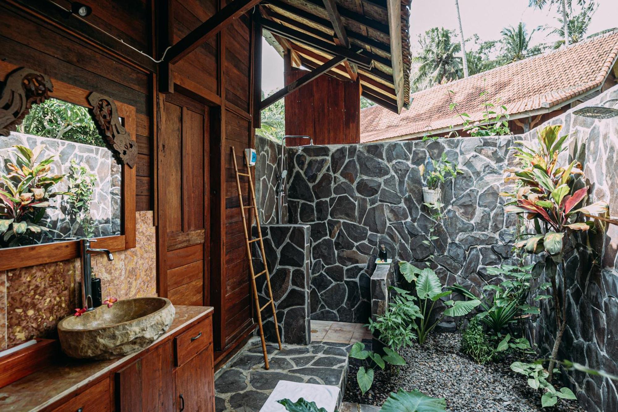 Wooden House Candidasa 망기스 외부 사진